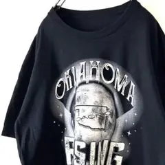 オクラホマ ライジング Tシャツ ブラック 黒 古着