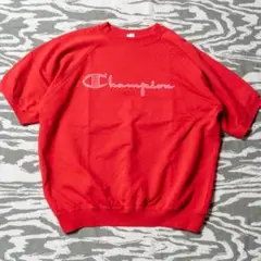 80s イタリア製"Champion"チャンピオン ラグラントレーナー 半袖