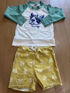 プティマイン 水着　上下セット　100