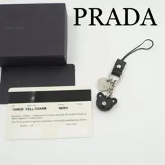 ✨極美品✨ PRADA アクセサリー くま ベアー チャーム キーホルダー