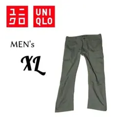 メンズXLサイズ UNIQLO ユニクロ ルーズカーゴパンツ オリーブカーキ