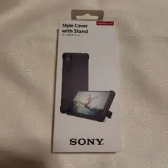 SONY Xperia 5Ⅲ SO53B スタイルカバースタンド ブラック