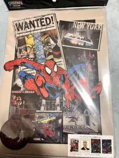 【レア】スパイダーマン クリアファイル4枚セット