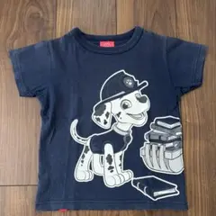 パウ・パトロール Tシャツ ネイビー 100cm