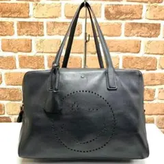 美品!ANYA HINDMARCH スマイリー トートバッグ 3974