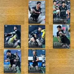 【7枚 リコーブラックラムズ東京コンプリート‼️】ラグビーリーグワン2025BBM