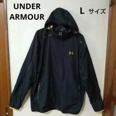 UNDER ARMOUR　アンダーアーマー　ナイロンパーカー　Lサイズ　ブラック