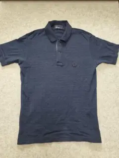 FRED PERRY フレッドペリー ネイビー ポロシャツ S メンズ 半袖