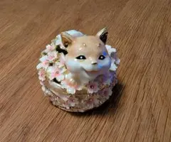 【正規品】EX617 柴犬とお花見 クリスタルジェリーボックス PICALS