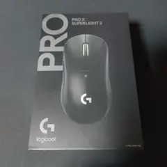Logicool PRO X SUPERLIGHT 2 ブラック