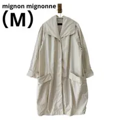 0735 mignon mignonneミニョンミニョーネレインコートMベージュ