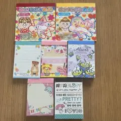 キャラクター ミニメモまとめ売り セット