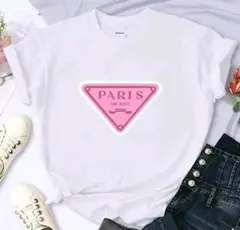 【新品未使用】PARIS MILANO Tシャツ ピンク
