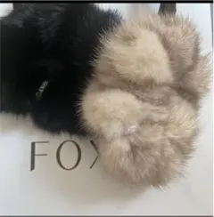新品 フォクシー ミンク ファーブレス シュシュ