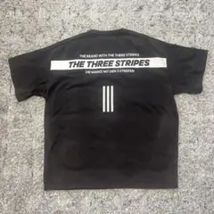【最終値下げ】adidas ブラック Tシャツ バックプリント メンズXL