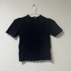 AnMILL リブニット半袖トップス