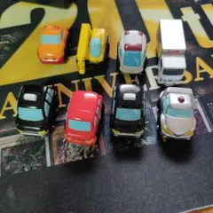 車　びっくらたまご　ミニカー 6台セット 様々なデザイン