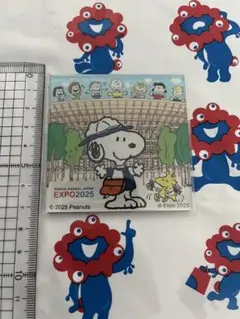 【匿名配送】大阪関西万博 スヌーピー 大屋根 マグネット 限定
