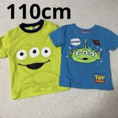110cm 男の子 半袖Tシャツ H&M スパンコール トイストーリー まとめ売