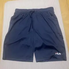 FILA ネイビー ハーフパンツ