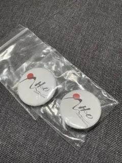 h&o 缶バッジ 2個セット