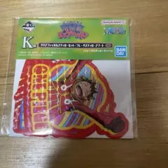 一番くじ　ワンピース未来島エッグヘッド　K賞フレークステッカーアソート
