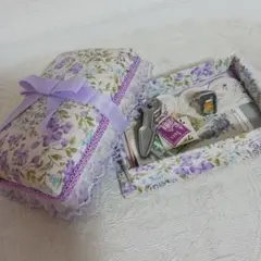花柄ボックスと素材物セット