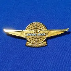 超稀少　PAN AM パンナム　退職記念バッジ＆証書／社章 パイロット クルー 2025年最新】パンナム バッジの人気アイテム - メルカリ