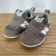 New Balance 313 ベビーシューズ ブラウン　12cm