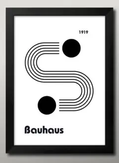 15974■ポスター アート 絵画『バウハウス　BAUHAUS』A3 マット紙