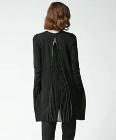 ミハラヤスヒロ プリーツシフォンカーディガン