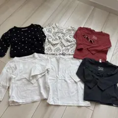 長袖シャツ　トレーナー　女の子　園着　まとめ売り
