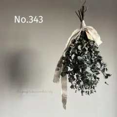 No.343 秋の香りユーカリグニースワッグ
