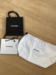 CHANEL 小物入れ 巾着袋 ショッピングバック