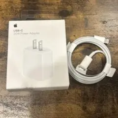 新品未開封Apple純正 20W 電源アダプタ USB-Cケーブルセット