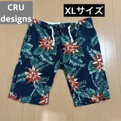 CRUdesigns ネイビー ハーフパンツ XLサイズ