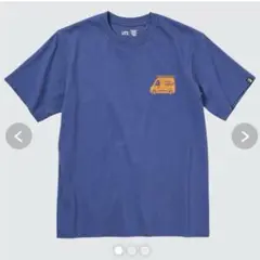 ユニクロ × スーパーマリオ Tシャツ Lサイズ ブルー 半袖 UT 限定コラボ