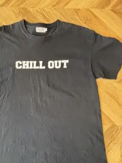 CHILL OUT ロゴTシャツ Lサイズ ブラック