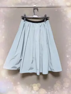 【Trend Dress Code】神戸・山の手スカート膝丈 ライトブルー