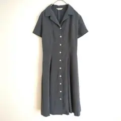 ワンピース M ロング ドット柄 昭和 レトロ ビーバップスタジオ 日本製 古着