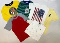ラルフ　tommy ポロ　シャツ パンツ　6点セット 110cm　1993