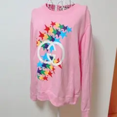 GUCCI グッチ トレーナー グッチスター GUCCIスター ピンク