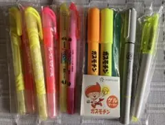 製薬会社ノベルティ　蛍光ペンセット
