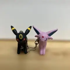 つまんでつなげてマスコット13 ポケモン　イーブイ　エーフィー　ブラッキー