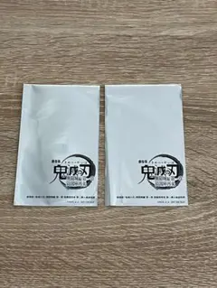 【非売品】【鬼滅の刃】無限城編 入場者特典 クリアカード2点セット※未開封