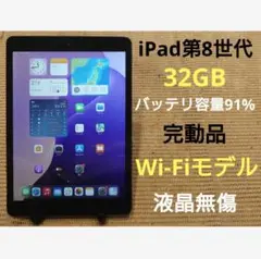完動品液晶無傷iPad第世代(A2270)本体32GBグレイ送料込SQ1GC