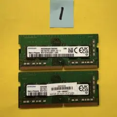 16GB DDR4 メモリ 8GB x 2 PC4-3200AA ノートPC