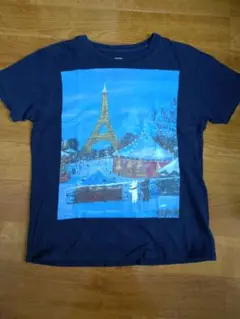 graniph　 gaspard et Lisa　Ｔシャツ Sサイズ　ネイビー