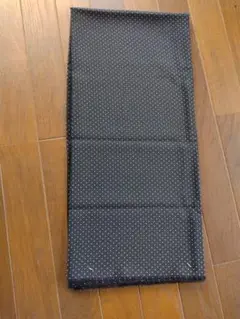 ブラックドット生地ポリエステル100%