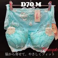 D70 トリンプ　レッドレーベル バイ トリンプ0089 ブラジャー&ショーツ